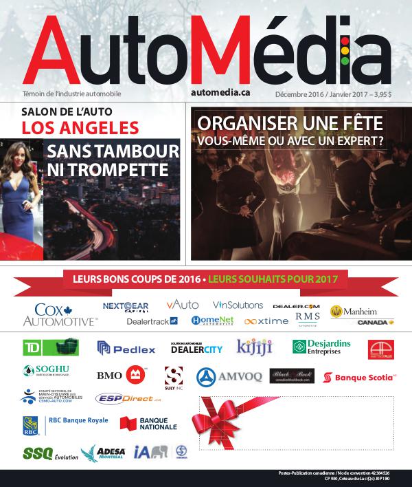 AutoMedia Décembre 2016 Automedia dec issue 2016