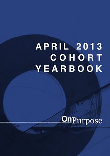 On Purpose April 2013 Cohort Book