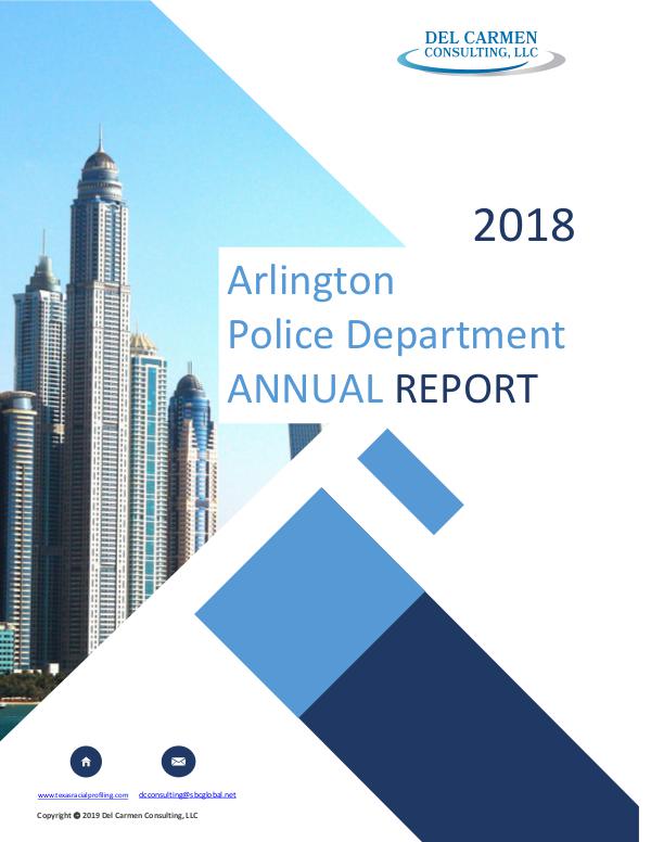 Racial Profiling Reports 2018 Racial Profiling Report