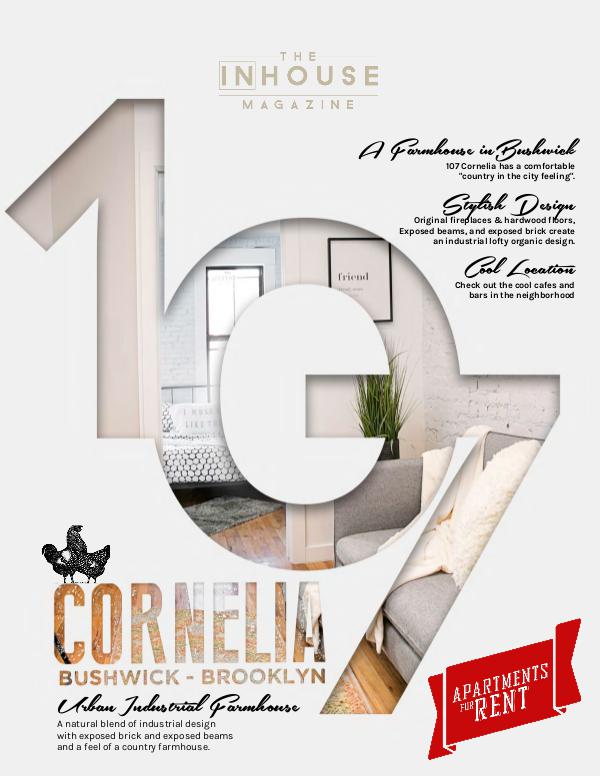 The InHouse Magazine 107 Corneilia, Farmhouse Inspired Rentals