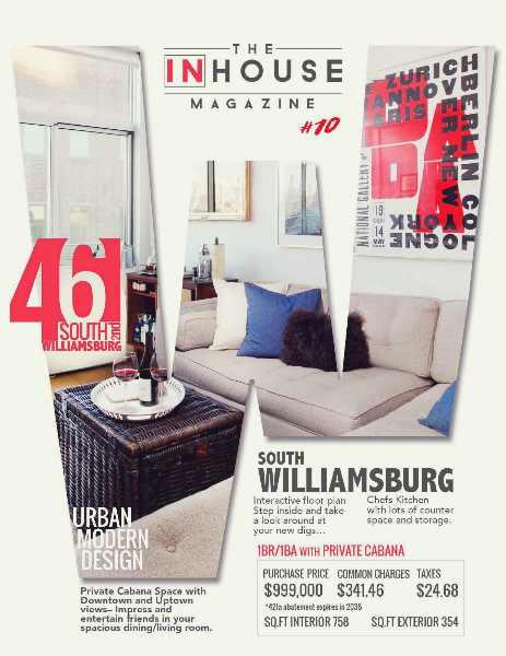 The InHouse Magazine S. Williamsburg Urban Modern Design || 42 S. 2nd