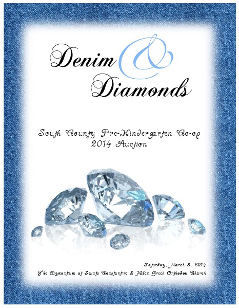Denim & Diamonds - SCPC 2014 Auction Program March, 2014