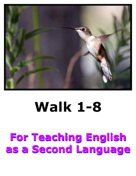 Teach English Here-Walk 1 #1-8