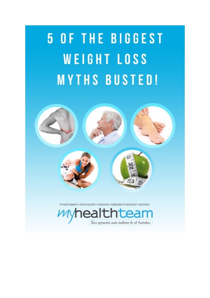 5 Of The Biggest Weight Loss Myths Busted December 2014