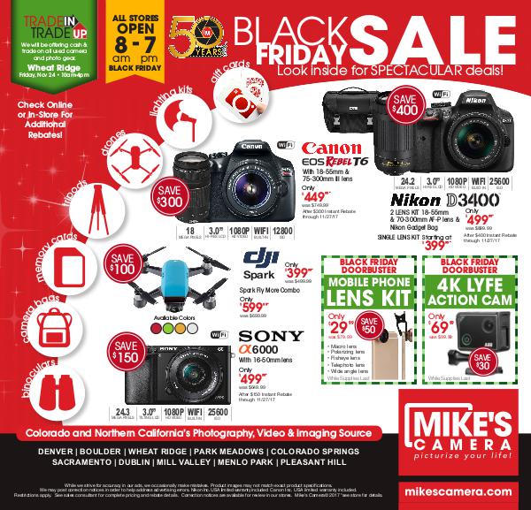 Mike's Camera Weekly Ad Mike's Camera Black Friday Sale