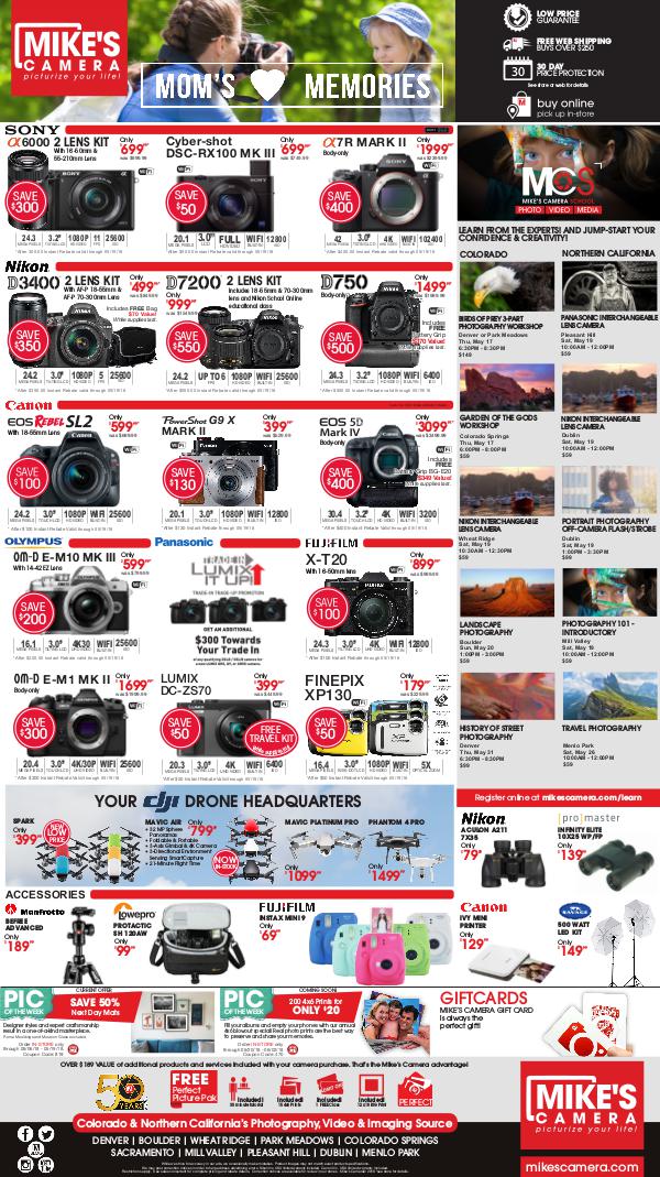 Mike's Camera Weekly Ad Mike's Camera Sale