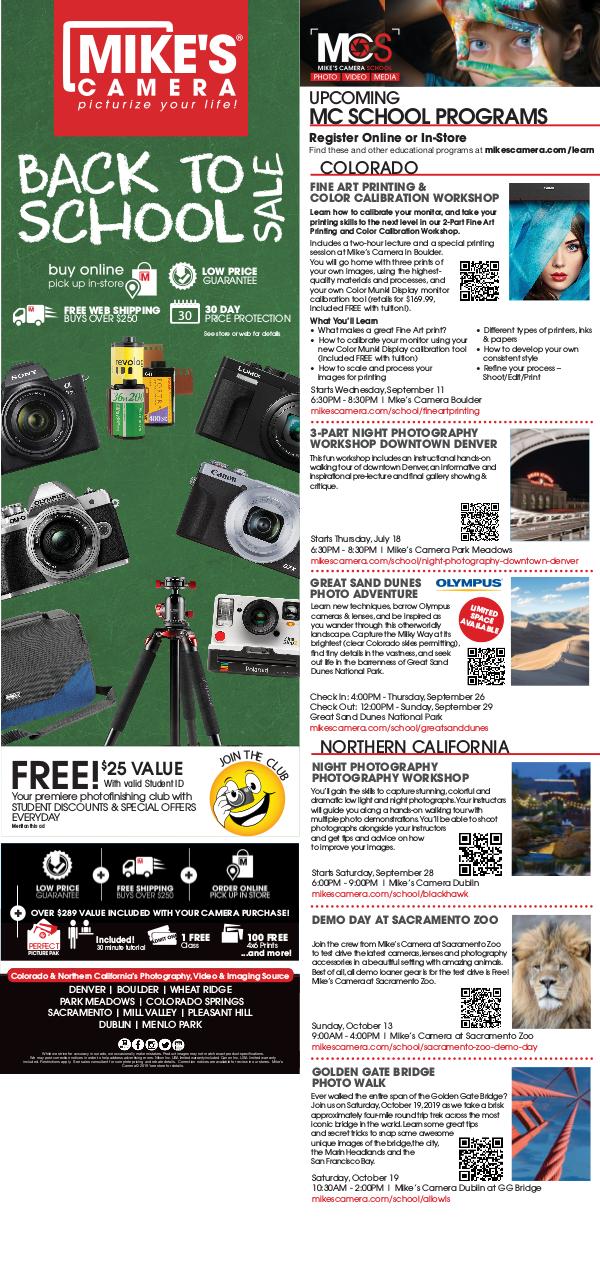 Mike's Camera Weekly Ad Mike's Camera Back to School SALE