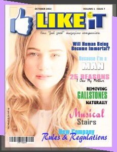 LIKEiT Magazine Vol 1 Issue 7 September 2012