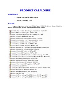Product Catalog_v1 Jul. 2012