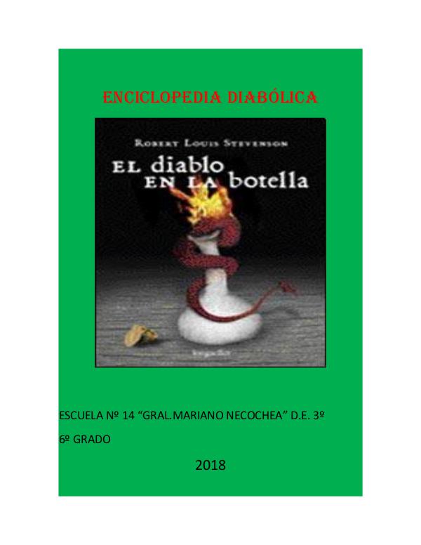 Enciclopedia Diabólica Enciclopedia Diabólica