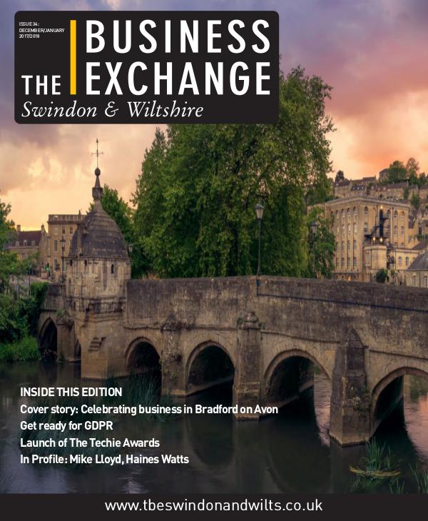 The Business Exchange Swindon & Wiltshire Edition 34: Dec/Jan 2017/18