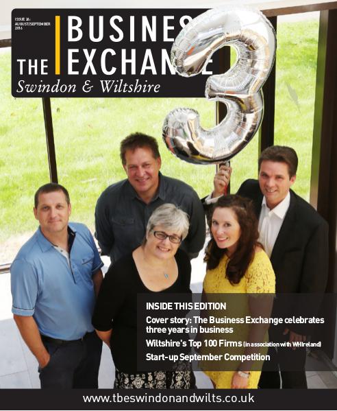 The Business Exchange Swindon & Wiltshire Edition 26: Aug/ Sept 2016