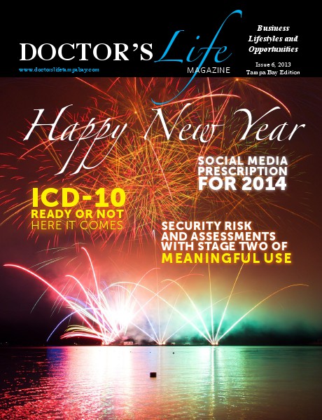 Doctor's Life Tampa Bay Vol. 1 Issue 6, 2013