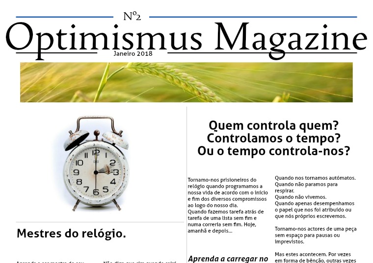 Optimismus Jornal OM Janeiro