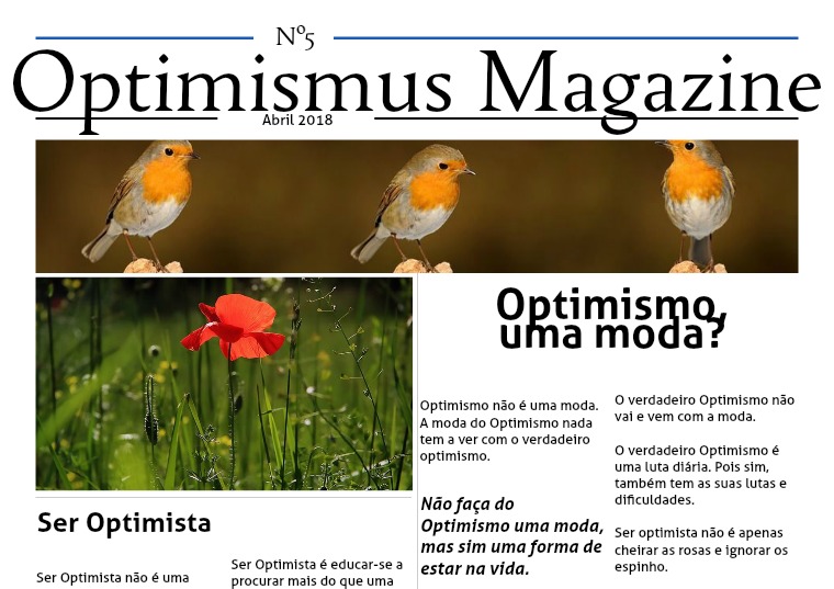 Optimismus Journal OM Abril