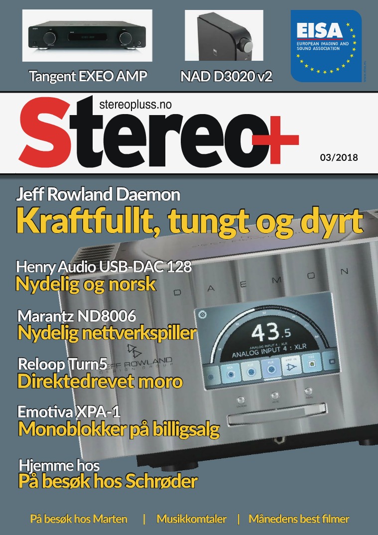 Stereo+ Stereopluss 3/2018