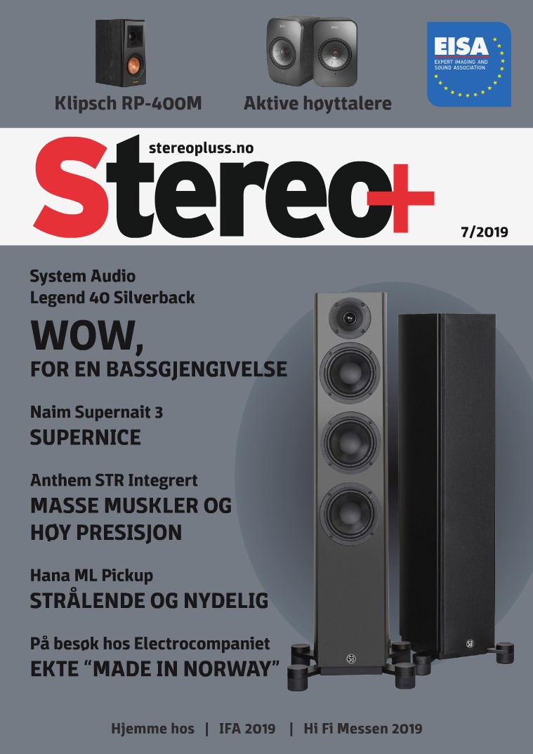 Stereo+ Stereopluss 7/2019