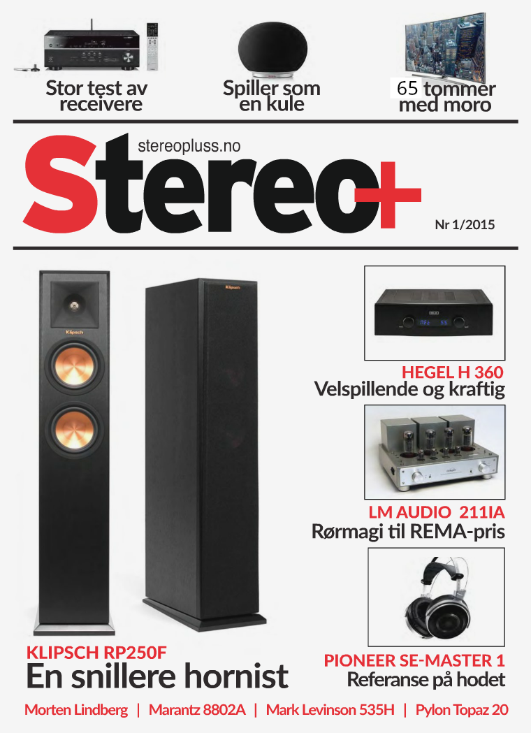 Stereo+ Stereopluss 1/2015