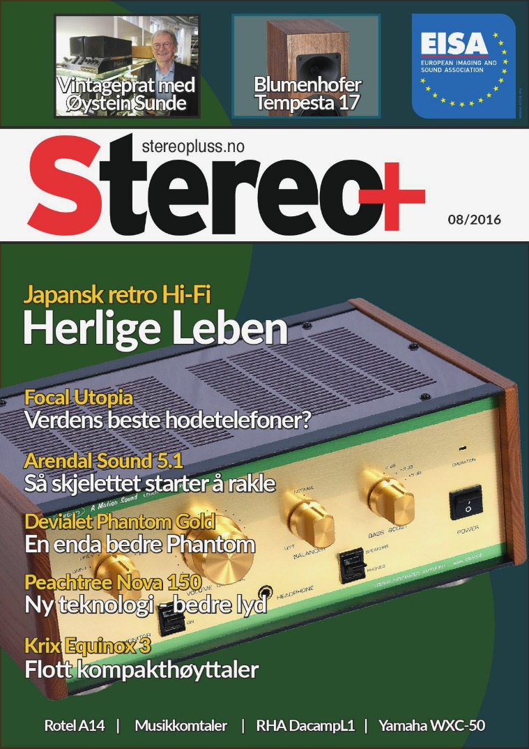 Stereo+ Stereopluss 8/2016