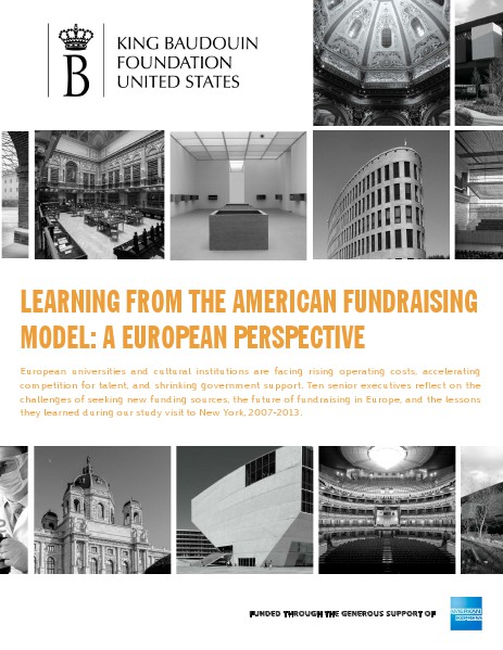 Learning from the American Fundraising Model: A European Perspective March 2014