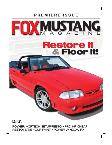 Fox Mustang Magazine Issue 1