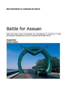 la battaglia per Assuan