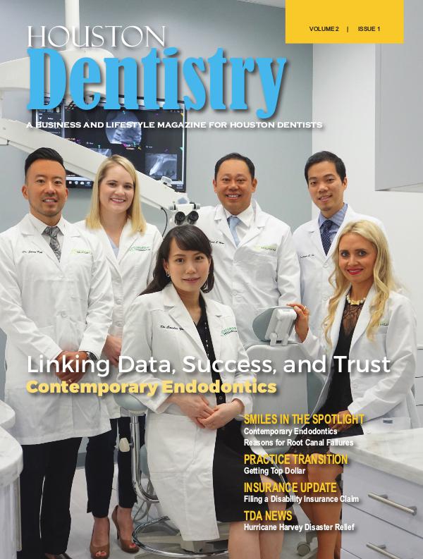 Houston Dentistry Volume 2 Issue 1 2017 HOUSTON ISSUE 1 DE