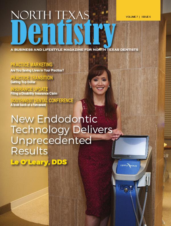 North Texas Dentistry Volume 7 Issue 5 NTD 2017 ISSUE 5 DE