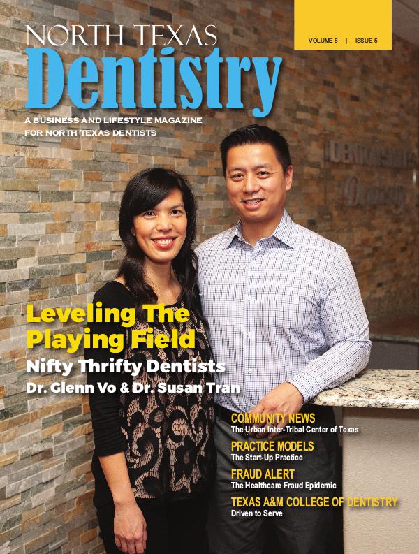 North Texas Dentistry Volume 8 Issue 5 2018 ISSUE 5 DE