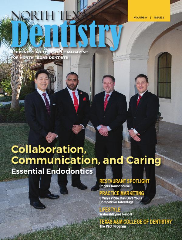 North Texas Dentistry Volume 9 Issue 2 2019 ISSUE 2 DE