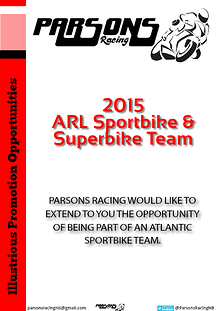 Parsons Racing Sponsorship