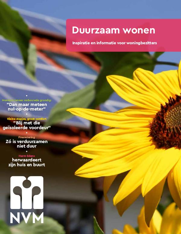 NVM Magazine Duurzaam wonen/Frisia