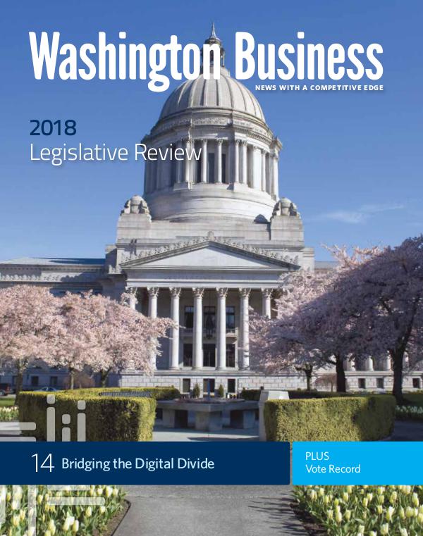 Washington Business Fall 2018 | Legislative Review & Vote Record