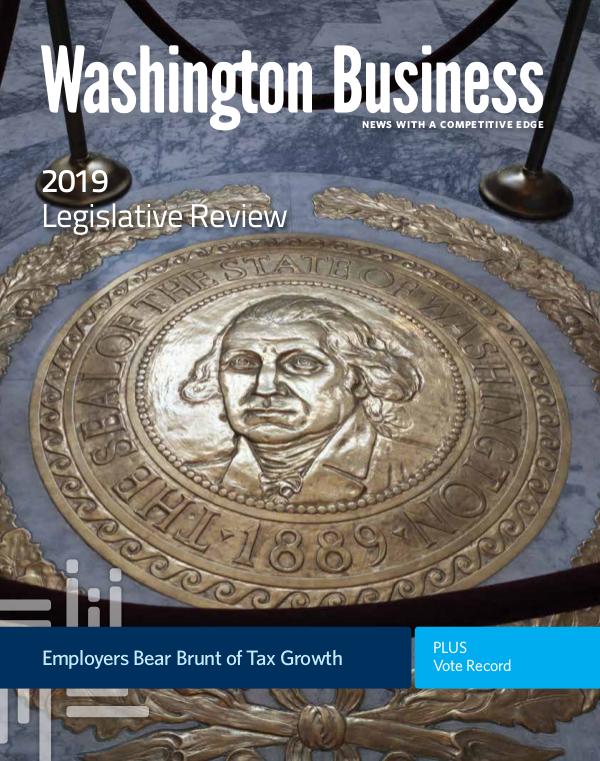 Washington Business 2019 Legislative Review & Vote Record