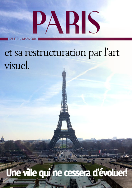 Urbanisation de Paris par l'art visuel