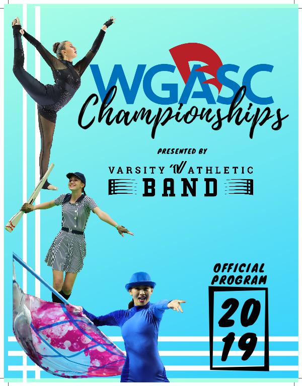 2019 Championship Program 2019 WGASC Championships Final