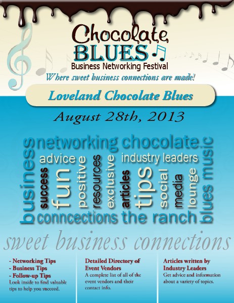 Chocolate Blues Business Networking Festival August 2013