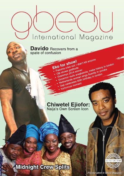 Gbedu International Magazine March 2014 Edition Mar. 2014