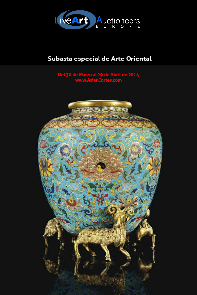 Catalogo de la subasta de arte orientalMar. 2014