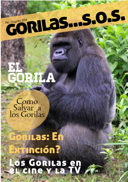 Gorilas....S.O.S! Vol 1 Agosto 2014