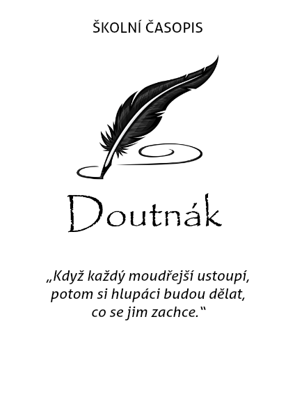 Skolni casopis Doutnak - 1. vydani