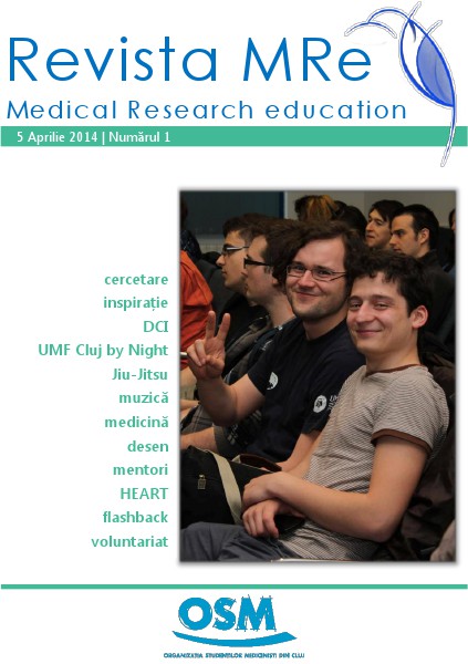 Revista MRe Medical Research education 05 Aprilie 2014/ Numărul 1