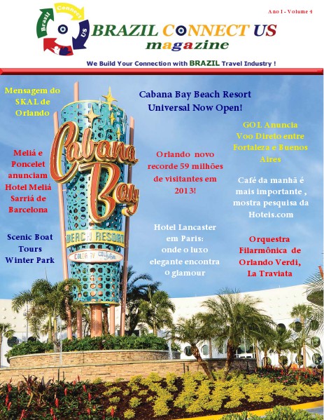 BRAZIL CONNECT MAGAZINE APRIL 2014 EDITION ANO 1 VOLUME 4