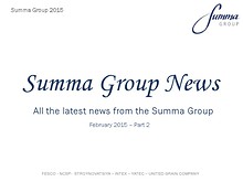 Summa Group News 2015 - Feb PT2