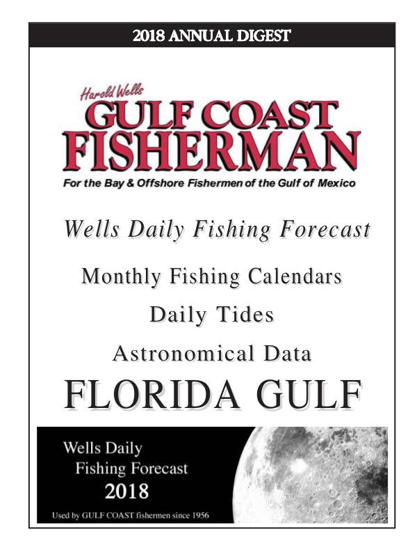 Gulf Coast Fisherman Magazine 2018 FLORIDA GULF ANNUAL