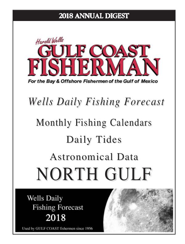 Gulf Coast Fisherman Magazine 2018 NORTH GULF ANNUAL