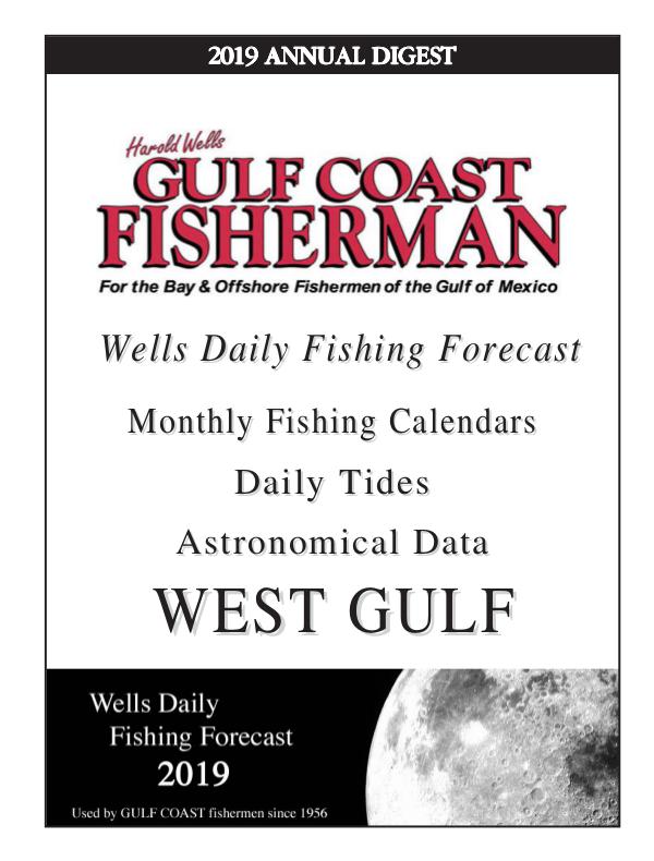 Gulf Coast Fisherman Magazine 2019 WEST GULF ANNUAL