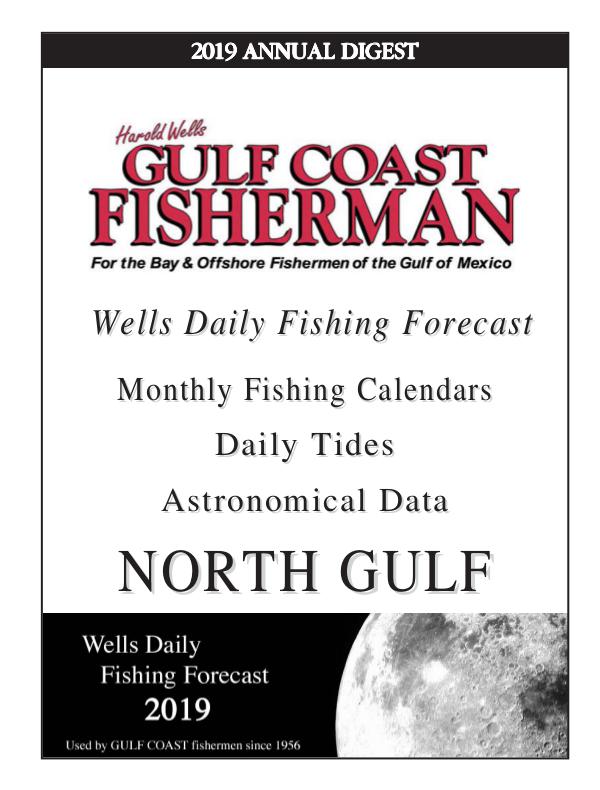 Gulf Coast Fisherman Magazine 2019 NORTH GULF FORECAST