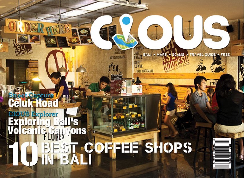 CIOUS 10 BEST COFFEE SHOPS IN BALI, Ed October 14 Vol.22