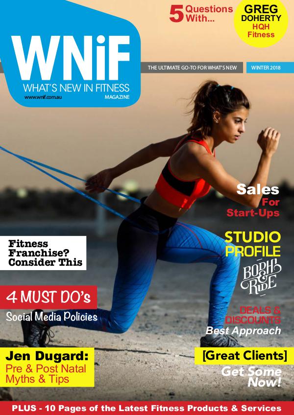 WNiF Magazine - Winter 2018 Edition